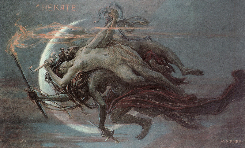 Maximilian Pirner - Hekate (Hecate), 1901