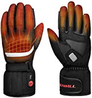 Professional Heated Motorcycle Gloves,Electric Rechargable Battery Gloves for Men Women,Winter Waterproof Riding Ski...