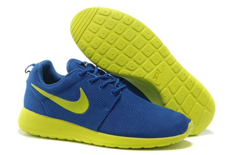 Nike Rosherun Royal Blue Volt Mens Shoes,sneakers nike air max,nike air max thea,Sale UK,Clarks Shoes Discount On Sale, Free And Fast Shipping