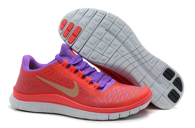 Nike Free 3.0 V4 Womens Hyper Red Reflective Silver Laser Purple,nike air max blue,nike clearance store hours,Superior Quality