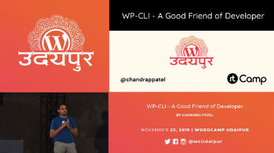 Chandra Patel: WP CLI: Developer's Good Friend