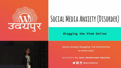 Devika Sisodia: Social Anxiety: Blogging the Mind Online