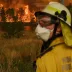 The RFS watches the Gospers Mountain fire impacting Bilpin.