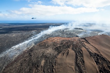 KILAUEA, ISLAND OF HAWAII: With a name that means "spewing" or "much spreading", it's easy to see why Kilauea is known ...