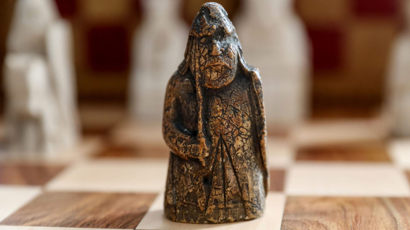 This is the first piece from the Lewis Chessmen set to be auctioned