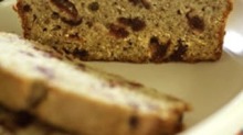 Cranberry banana bread