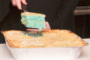 Lasagna gender reveals are here.