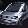 2021 Volkswagen Caddy sketched more realistically