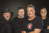 Sunnyboys (from left) guitarist Richard Burgman, guitarist and vocalist Jeremy Oxley, bass player Peter Oxley, and drummer Bil Bilson. The band are back with their first new music in 36 years.
