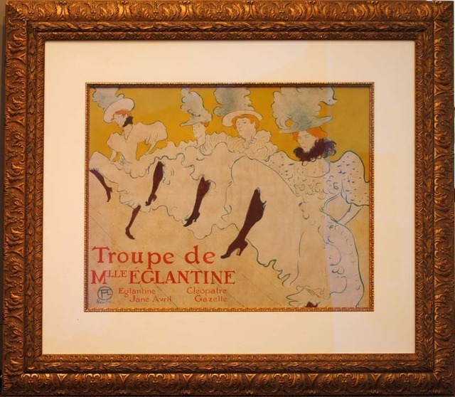 Henri de Toulouse-Lautrec, ‘La Troupe de Mademoiselle Eglantine’, ca. 1896, Contessa Gallery