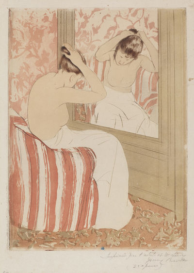 Mary Cassatt, ‘The Coiffure’, 1890-1891