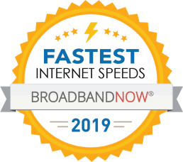 Fastest Internet Speeds Award - BroadbandNow