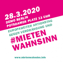 Mietenwahnsiin Demo