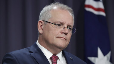 Prime Minister Scott Morrison is expected to unveil the coronavirus stimulus package on Wednesday. 