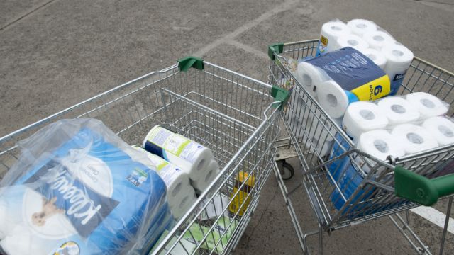 I've been hoarding stashes of toilet paper for years (before everyone else)