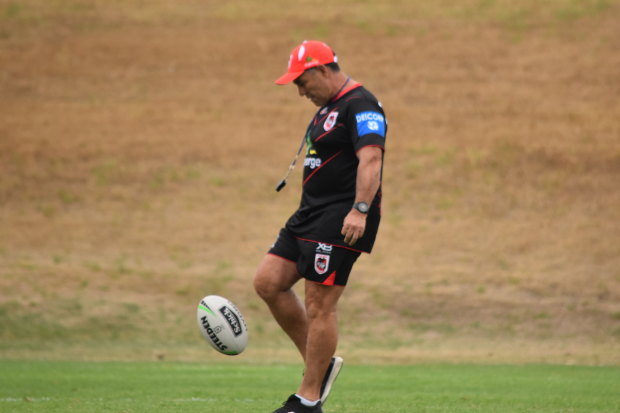 Dragons assistant Shane Flanagan bek