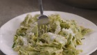 Still from three ingredient pasta sauce video.