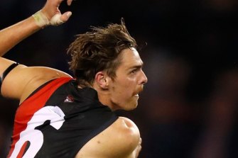 Groin problems: Essendon forward Joe Daniher has managed just 11 games in the past two seasons.