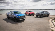 Road test comparison: 2020 Ford Ranger Raptor v HSV Colorado SportsCat v Nissan Navara N-Trek Warrior