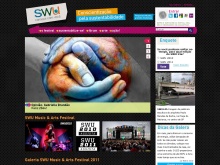 Site do festival de rock SWU