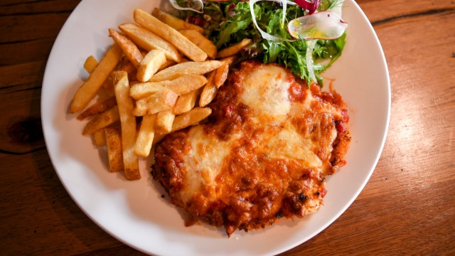 Bar review of The Victoria Hotel in Footscray. Food: chicken parma and the scotch eggs. 15 March 2018. The Age Goodfood. ...