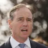 Health Minister Greg Hunt.