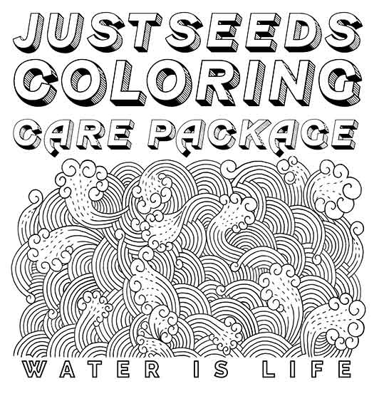 Justseeds Coloring Care Package