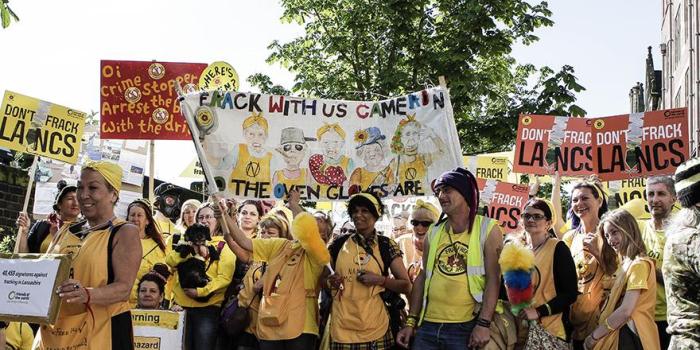 Lancashire protest