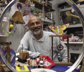 Arvind Gupta in his lab. Ashok Rupner