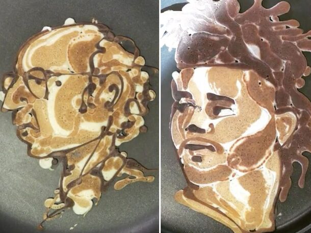 Famous Face Pancakes