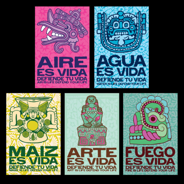 “Defiende tu Vida” Postcard Set