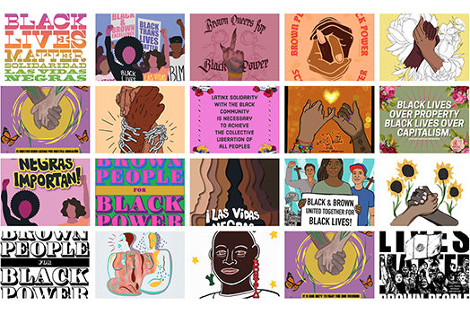 Brown Artists Uniting for Black Power