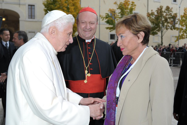 Julia Kristeva et Benoît XVI