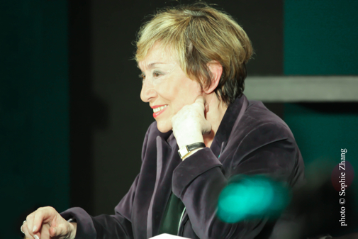 Julia Kristeva, photo Sophie Zhang