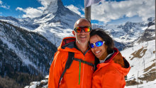 Yvonne and Allan Verstandig abandoned their trip to Zermatt, Switzerland, in mid-March to fly home as borders closed. Yvonne, a luxury travel agent, is booking clients to Europe from May 2021.  