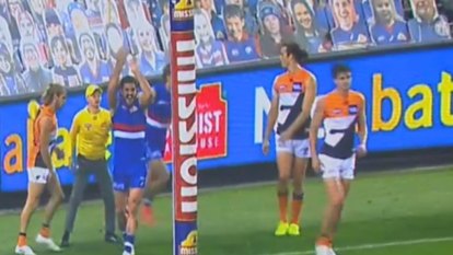 Western Bulldogs defeated GWS Giants in a fiery clash.