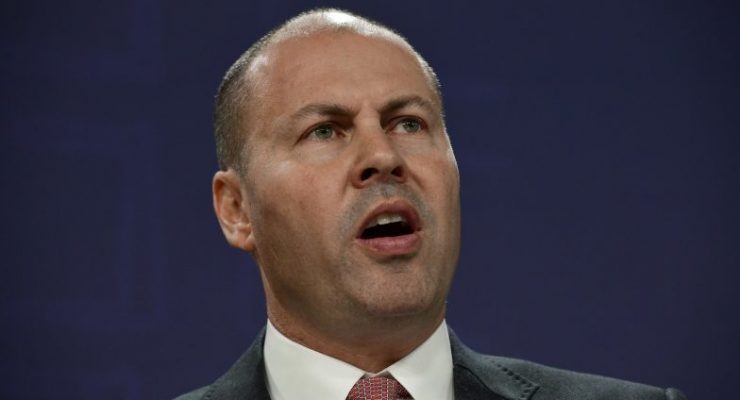 Federal Treasurer Josh Frydenberg (Image: AAP/Bianca De Marchi)