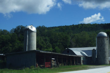 Dairy farm in Vermont. Photo by catchesthelight on Flickr.