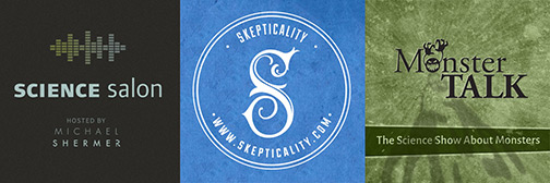 Skepticality and MonsterTalk logos