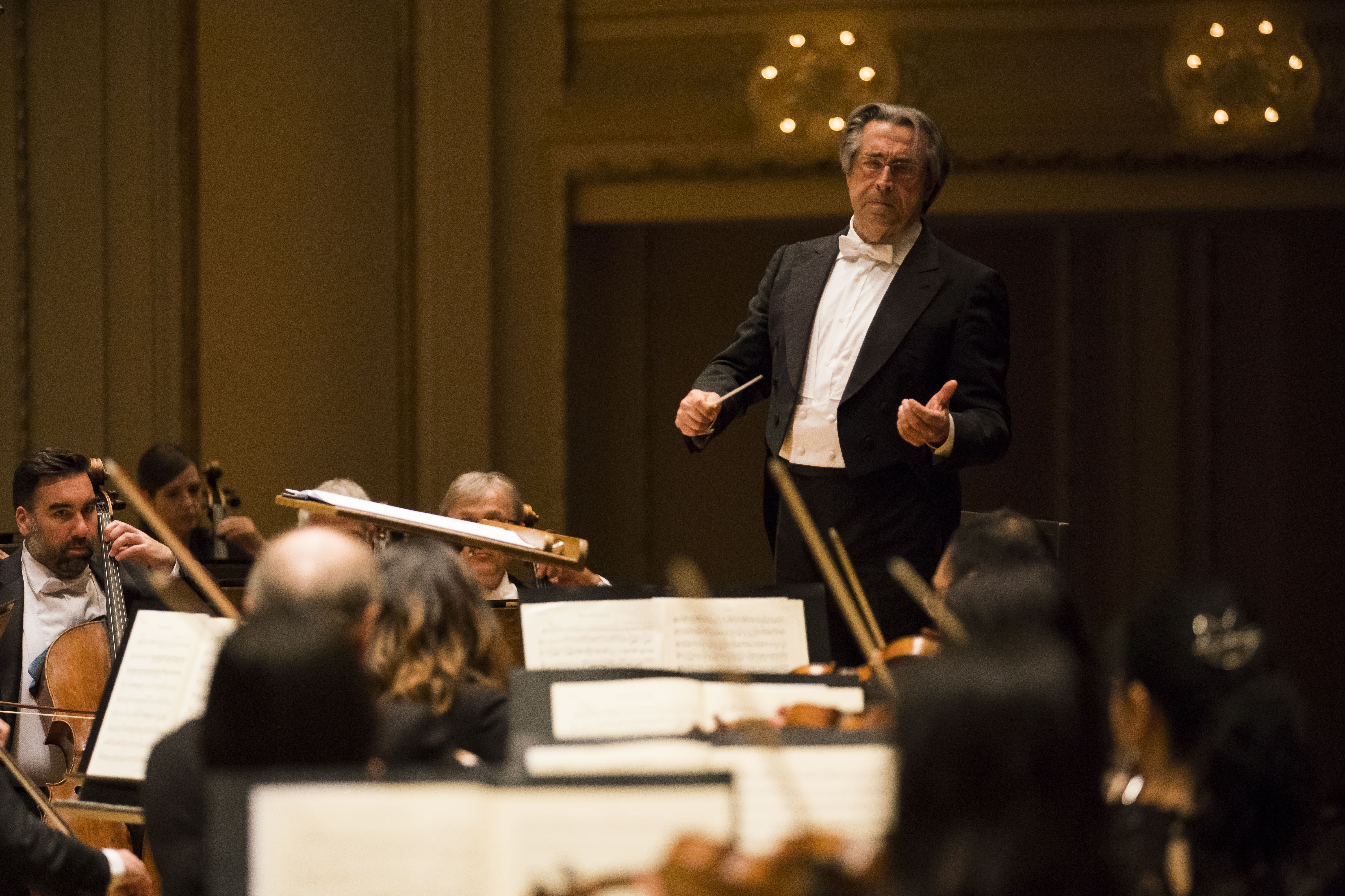 The Chicago Symphony Orchestra and conductor Riccardo Muti presented the Mozart Overture to “Don Giovanni,” Mozart’s Symphony No. 40 and Rimsky-Korsakov’s Sheherazade, Thursday, Sept. 27, 2018, at Symphony Center. | © Todd Rosenberg Photography 2018