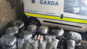 The cannabis herb and cannabis products were found on Wednesday