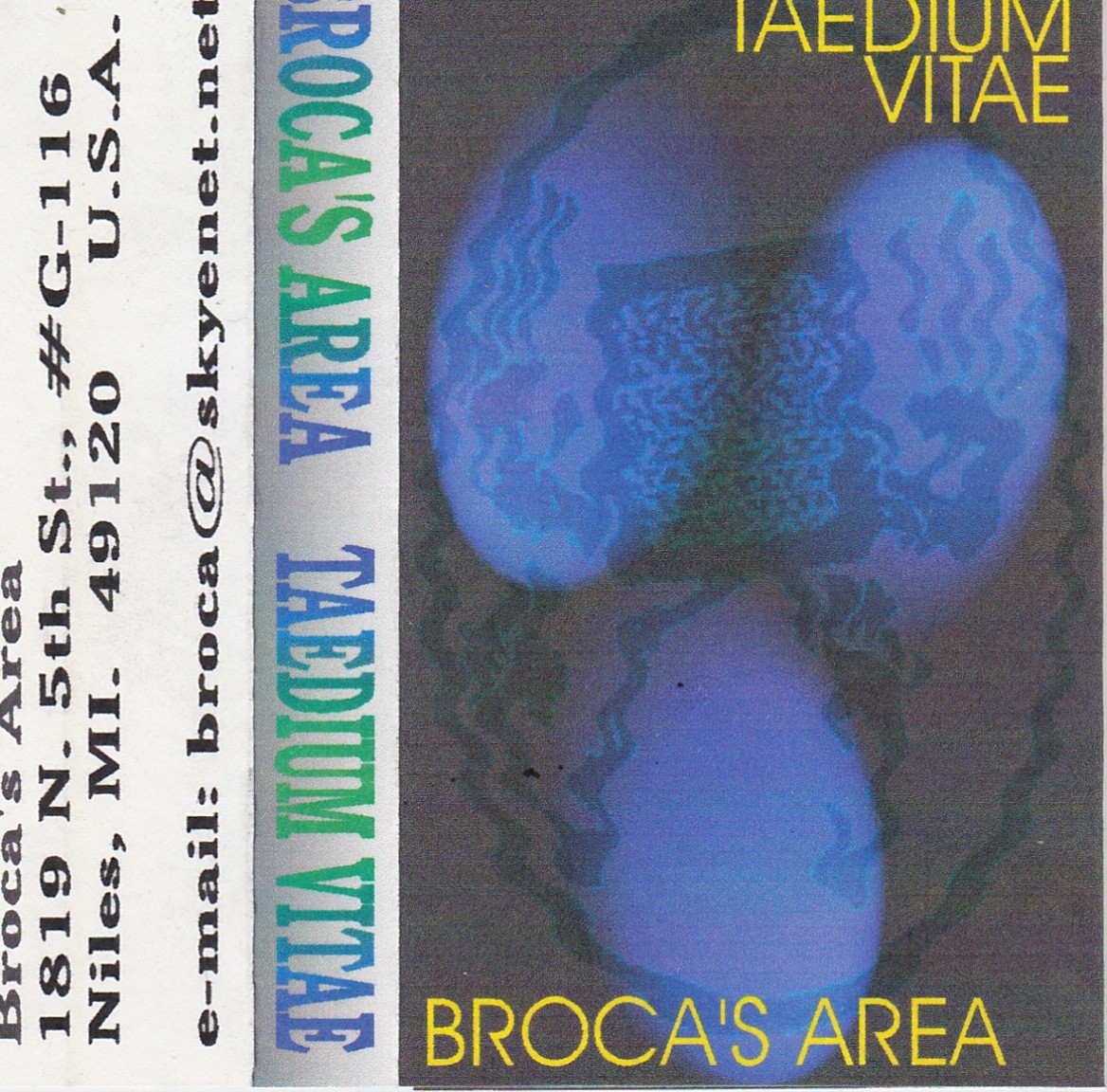 Brocas Area, Taedium Vitae, 1997