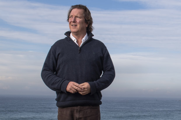 Sculpture by the Sea founder David Handley at Tamarama.