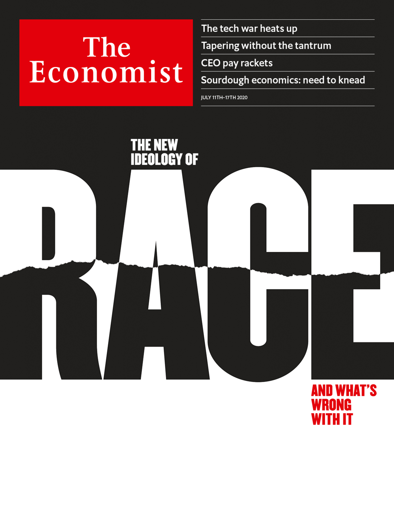 The Economist cover image for the July 11th 2020 edition