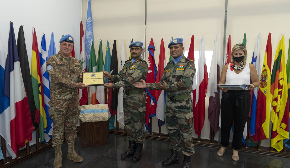 Indian 🇮🇳 Battalion wins @UNIFIL_'s Environment Award 🏆 for their initiative to:
♻️ Decrease waste generation 
🌱 Green their area of operations
🚯 Prevent littering
🥤 #BeatPlasticPollution 
🏡 Build greenhouses & compost pits

🔗 bit.ly/2Zmj5Ck