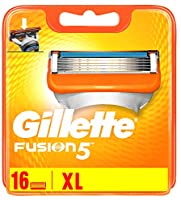 Gillette Fusion5 scheermesjes, 16 stuks, voor brievenbus geschikte verpakking