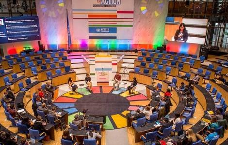 United Nations SDG Goals Annual Gathering, Opening Plenary on Day Two 21-23 March 2018, Photo Credit: Neil Baynes/Flickr