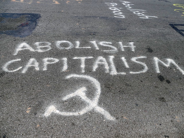 City Hall Park Occupation-Abolish Capitalism