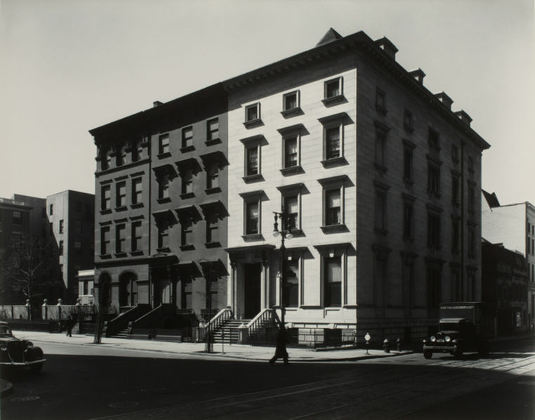 Berenice Abbott, ‘Fifth Avenue Houses, No. 4, 6, 8, New York, 1936’, 1936