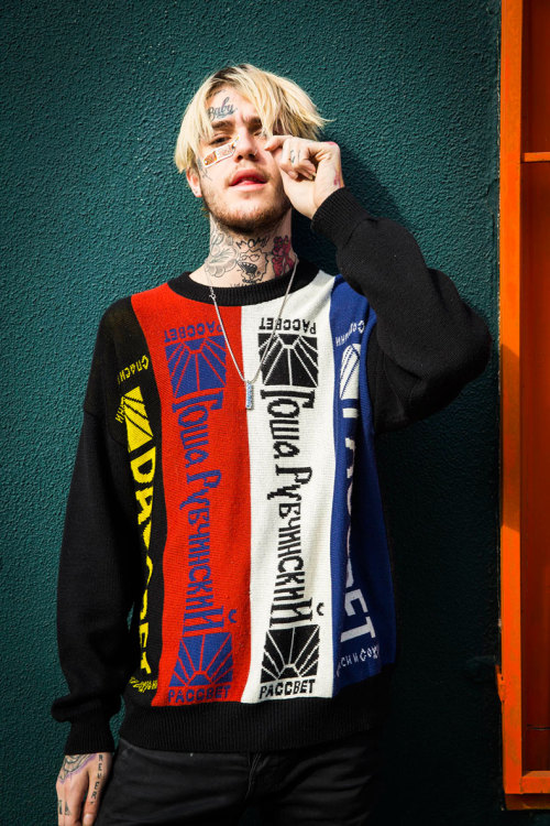 Its Rising Week at Pitchforkfive days of great new musicians. LA rapper Lil Peep is up first! (📷: Kristyna Archer)